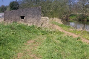 aIMG_1777 20th April 2021: Hatton Rolleston Circular Walk: © David Cowper 2021: Pill Box