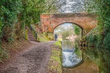 A view of Armitage Shanks_AAA8696-1j1 21st February 2021: Armitage: © 2020-21 Jane Rowbottom: Canal Bridge