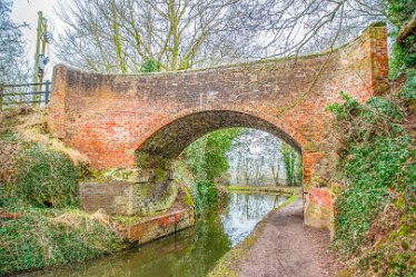 bridge 60_AAA8709-1j1 21st February 2021: Armitage: © 2020-21 Jane Rowbottom: Canal Bridge