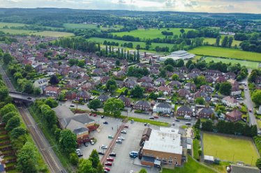 JF_DJI_0149r1 1st June 2022: Rugeley aerial view: © Jenny France: