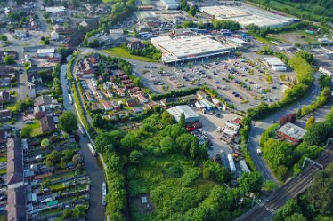 JF_DJI_0160r1 1st June 2022: Rugeley aerial view: © Jenny France: