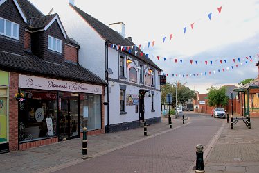 Rugeley Market street 2022 2 1st June 2022: Rugeley Town: © Jenny France: