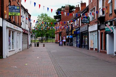 Rugeley, Upper brook street 2022 1 2nd June 2022: Rugeley Town: © Jenny France: