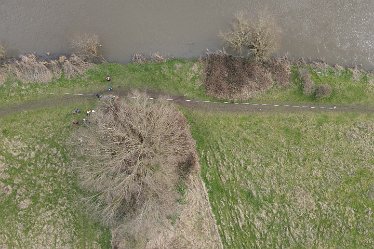 JFf-DJI_0003 5th March 2022: Geophysics at Branston leas: © Jenny France