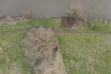 JFf-DJI_0005 5th March 2022: Geophysics at Branston leas: © Jenny France