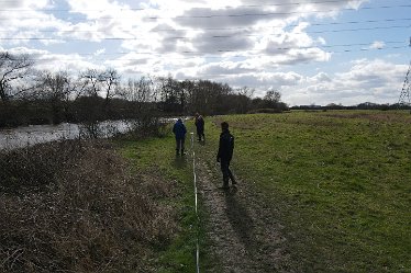 JFf-DJI_0017 5th March 2022: Geophysics at Branston leas: © Jenny France