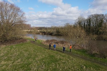 JFf-DJI_0019 5th March 2022: Geophysics at Branston leas: © Jenny France