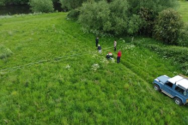 JFe-DJI_0088 21st May 2022: Geophysics at Branston leas: © Jenny France