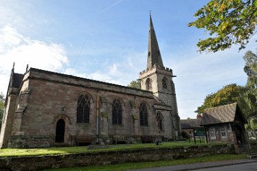 MR_DSH_2993_3482 St. mary_s Church Rolleston on Dove: 09.10.2022: St. Mary's Church: © 2022 Martin Robinson