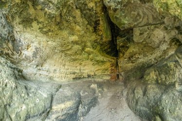 F23_3614r1x3j1 September 2023: Anchor Church and Walk from Foremark: © 2023 Paul L.G. Morris: View in the cave