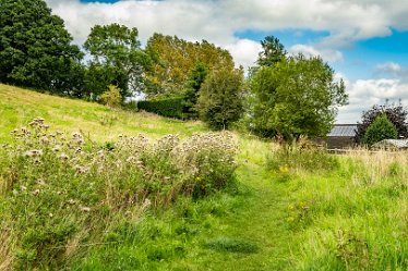 F23_1965-r1 August 2023: Anchor Church and Walk from Ingleby: © 2023 Paul L.G. Morris: Start of the path