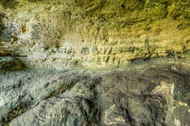 F23_3632r1x2j1 September 2023: Anchor Church and Walk from Foremark: © 2023 Paul L.G. Morris: View in the cave