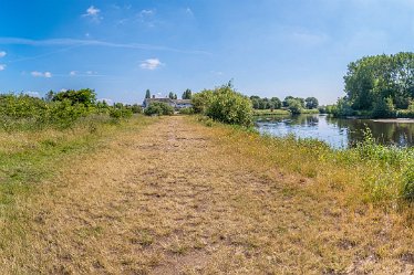 F21_3729r1x7r1 23rd June 2021: Branston Leas Nature Reserve: Panoramic view of the River Trent: © Paul L.G. Morris
