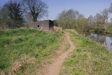 aIMG_1775 20th April 2021: Hatton Rolleston Circular Walk: © David Cowper 2021: Pill Box