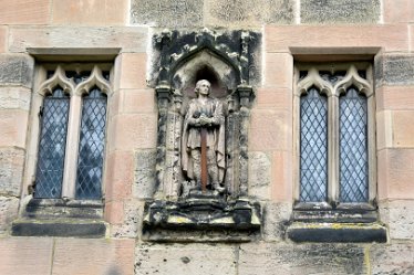 MR_DSG_1987_732 statue of St. Wystan Repton to Newton Solney extended route: 27th March: © 2022 Martin Robinson