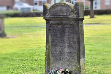 JF_christina collins headstone 3 3rd June 2022: Rugeley Town: © Jenny France: