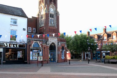 Rugeley Market square 2022 1 1st June 2022: Rugeley Town: © Jenny France: