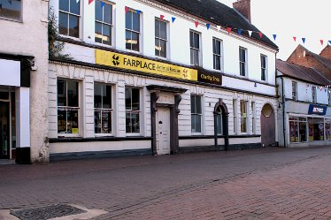 Rugeley Old bank building 1st June 2022: Rugeley Town: © Jenny France: