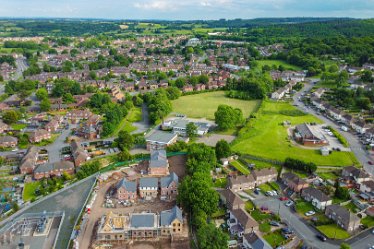 JF_DJI_0141r1 1st June 2022: Rugeley aerial view: © Jenny France: