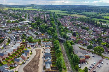 JF_DJI_0142r1 1st June 2022: Rugeley aerial view: © Jenny France: