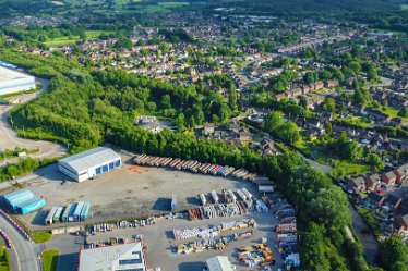 JF_DJI_0156r1 1st June 2022: Rugeley aerial view: © Jenny France: