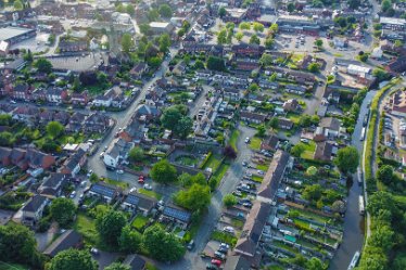 JF_DJI_0159r1 1st June 2022: Rugeley aerial view: © Jenny France: