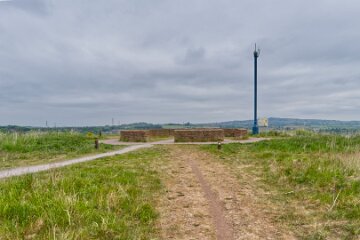 whitfield-valley-and-chatterley-PLGM-H25_4033r1 22nd May 2025: Chatterley Whitfield Colliery: © 2025 Paul L.G. Morris: View from the spoil heap