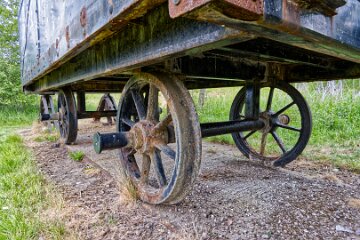 whitfield-valley-and-chatterley-PLGM-H25_4148r1 22nd May 2025: Chatterley Whitfield Colliery: © 2025 Paul L.G. Morris: Railway Wagons