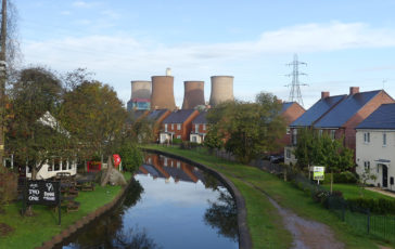 Rugeley Power Station on 18th October 2019. Photo © 2022 Transforming the Trent Valley (Victoria Bunter).