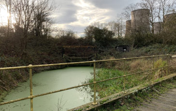 Rugeley Power Station on 24th November 2020. Photo © 2022 Transforming the Trent Valley (Victoria Bunter).