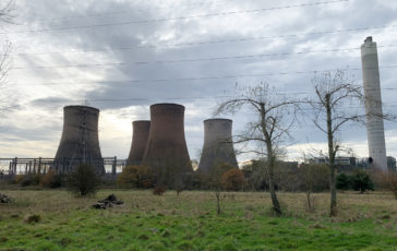 Rugeley Power Station on 24th November 2020. Photo © 2022 Transforming the Trent Valley (Victoria Bunter).