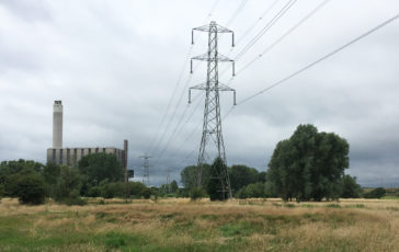 Rugeley Power Station on 31st July 2019. Photo © 2022 Transforming the Trent Valley (Victoria Bunter).