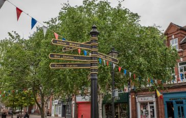 Rugeley Town signage (c) Jane Rowbottom